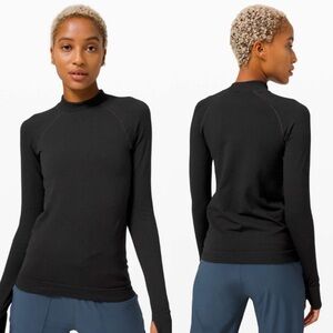 Lululemon Fitted Warm Base Layer Long Sleeve Top